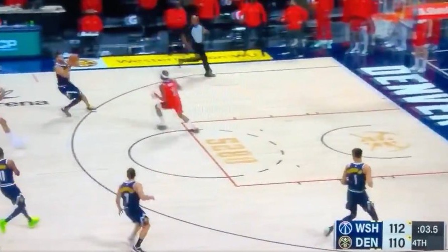 Campazzo falló el tiro final y los Nuggets se quedaron con las manos vacías