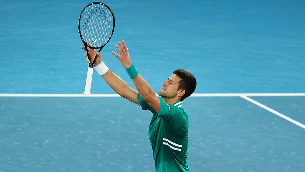 Djokovic es semifinalista del Abierto de Australia