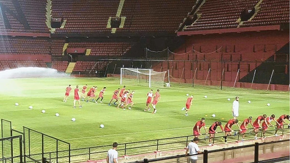 Domínguez repetiría la formación ante el Taladro