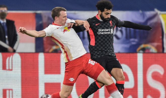 Liverpool aprovechó los errores de Leipzig y se llevó un triunfazo