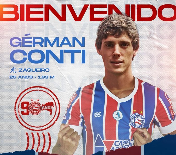 El Flaco Conti fue presentado en Bahía