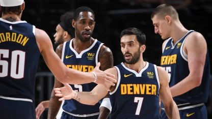 Campazzo, figura en otro gran triunfo de los Nuggets ante los Spurs