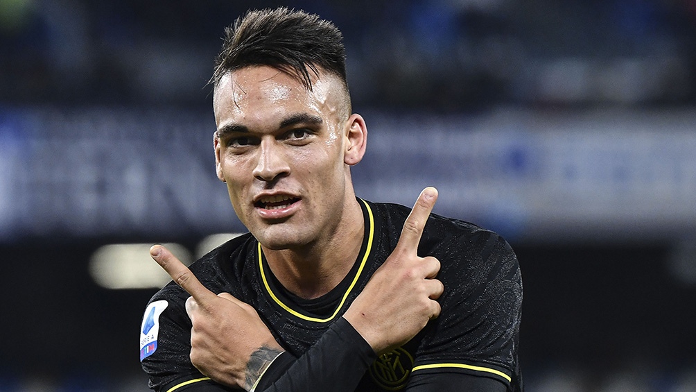 Lautaro Martínez festejó sus 100 partidos en la Serie A italiana con un gol ante Udinese