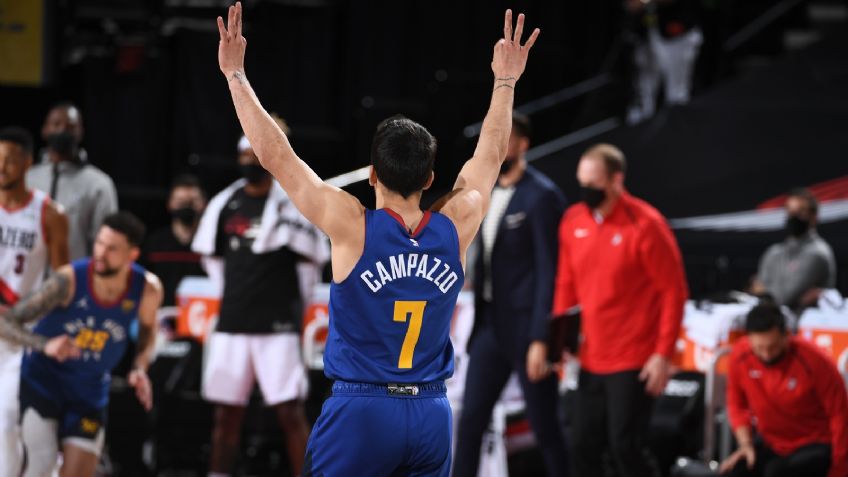 Denver Nuggets se adelantó en la serie y Campazzo rozó una marca inédita