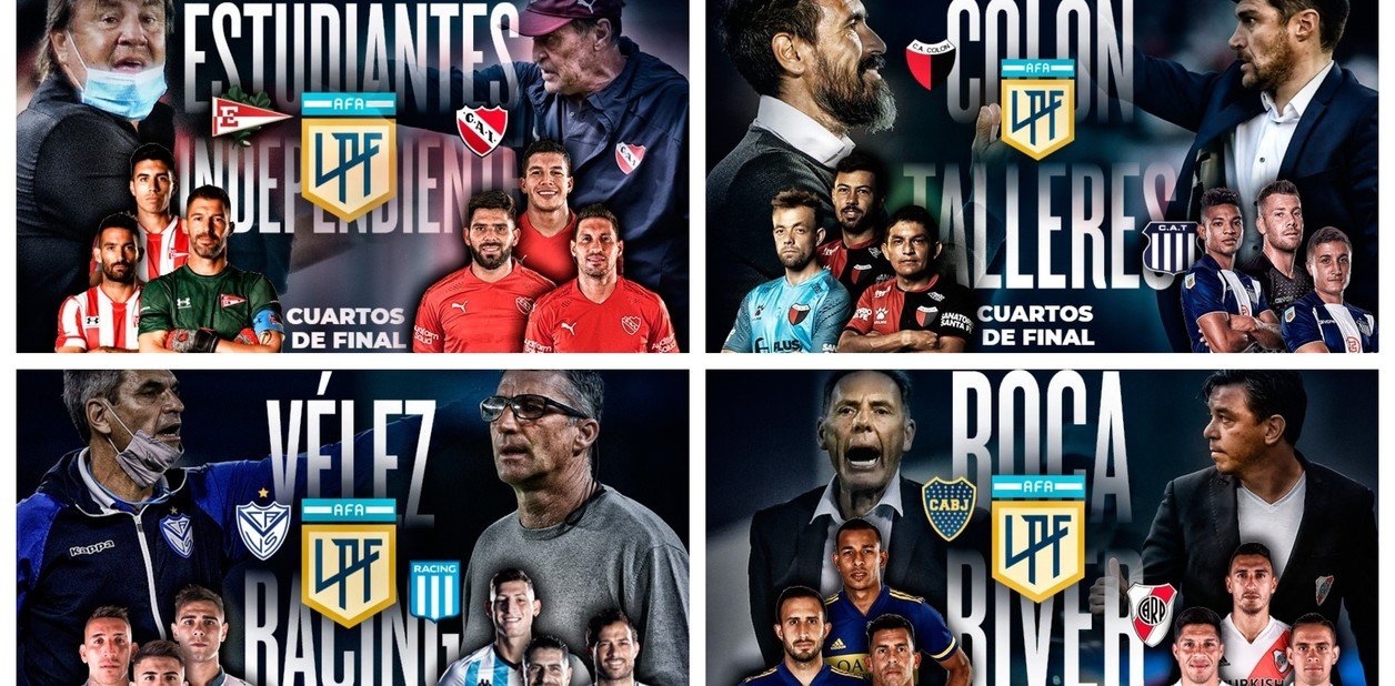 Programación de los 4tos de LPF: Colón-Talleres el sábado a las 21 en Santa Fe