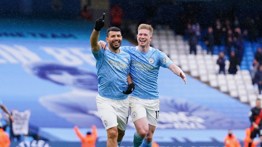 El Kun Agüero se despidió de la gente del Manchester City: goles, récord y emoción