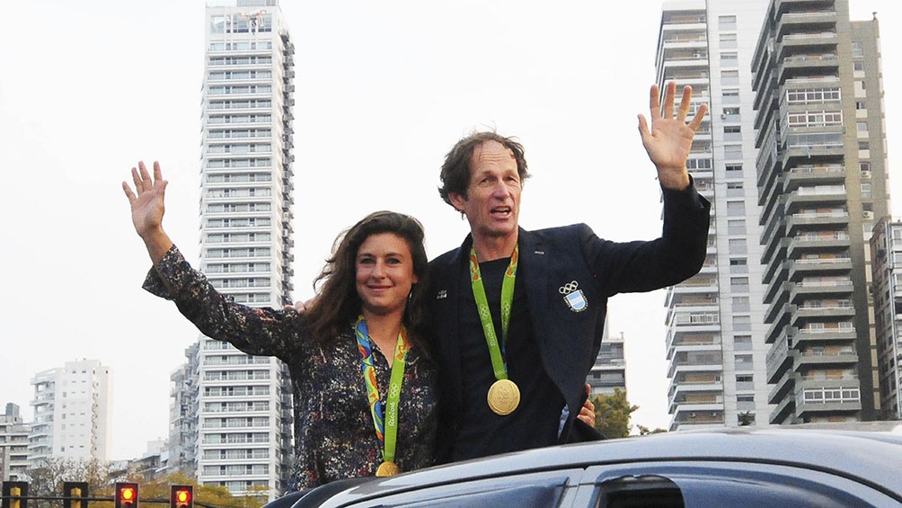 Santiago Lange: «Ser abanderado es un premio a la trayectoria»
