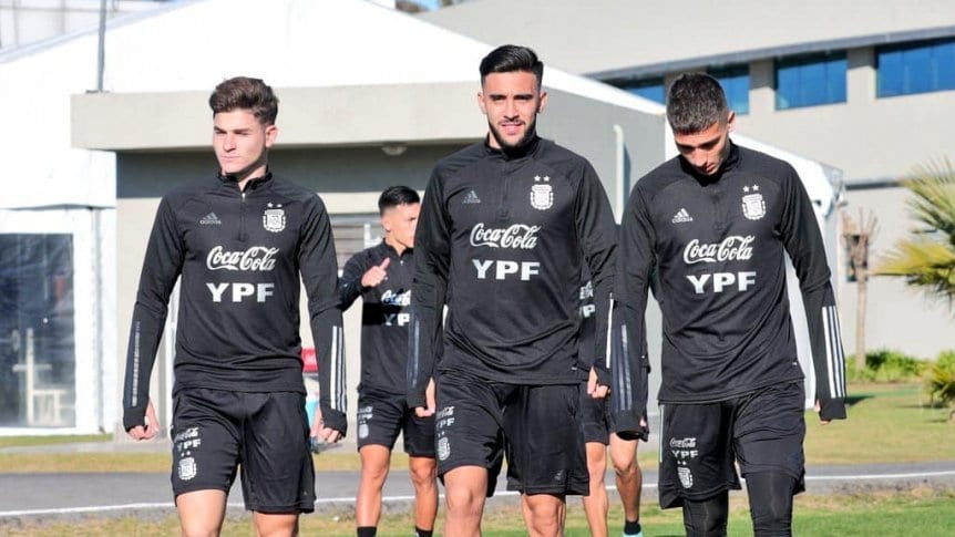 Scaloni tiene los 11 definidos para el debut de Argentina en la Copa América