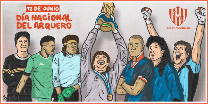 Unión saludó a todos los arqueros de su historia