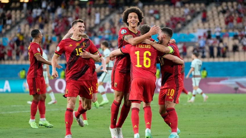 Bélgica amargó a Cristiano y sacó de competencia a Portugal