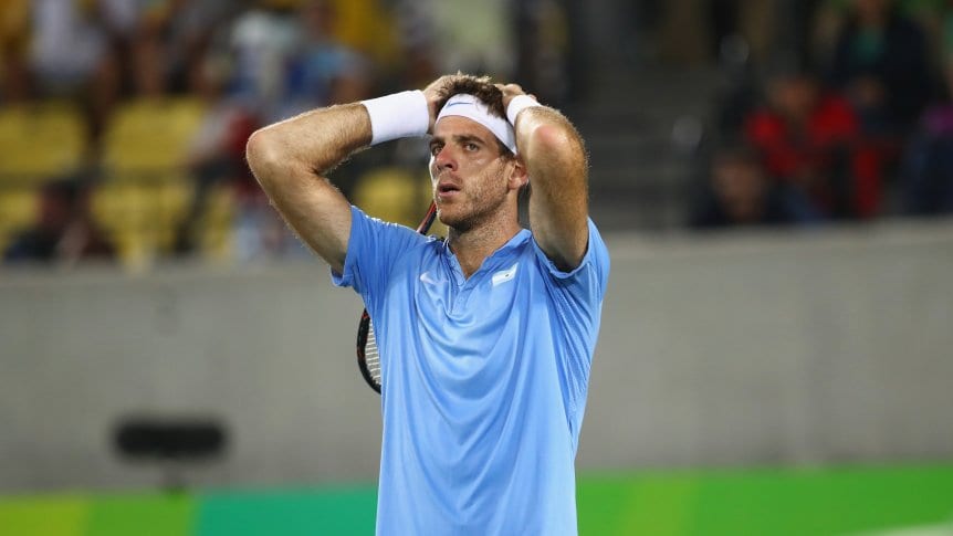Del Potro avisó que se baja de los Juegos Olímpicos