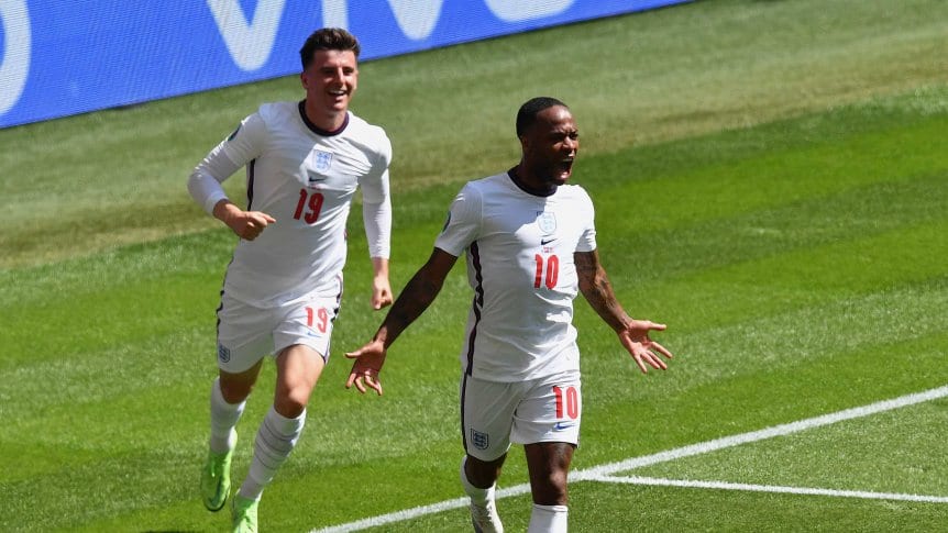 Inglaterra debutó con victoria ante Croacia en la Eurocopa