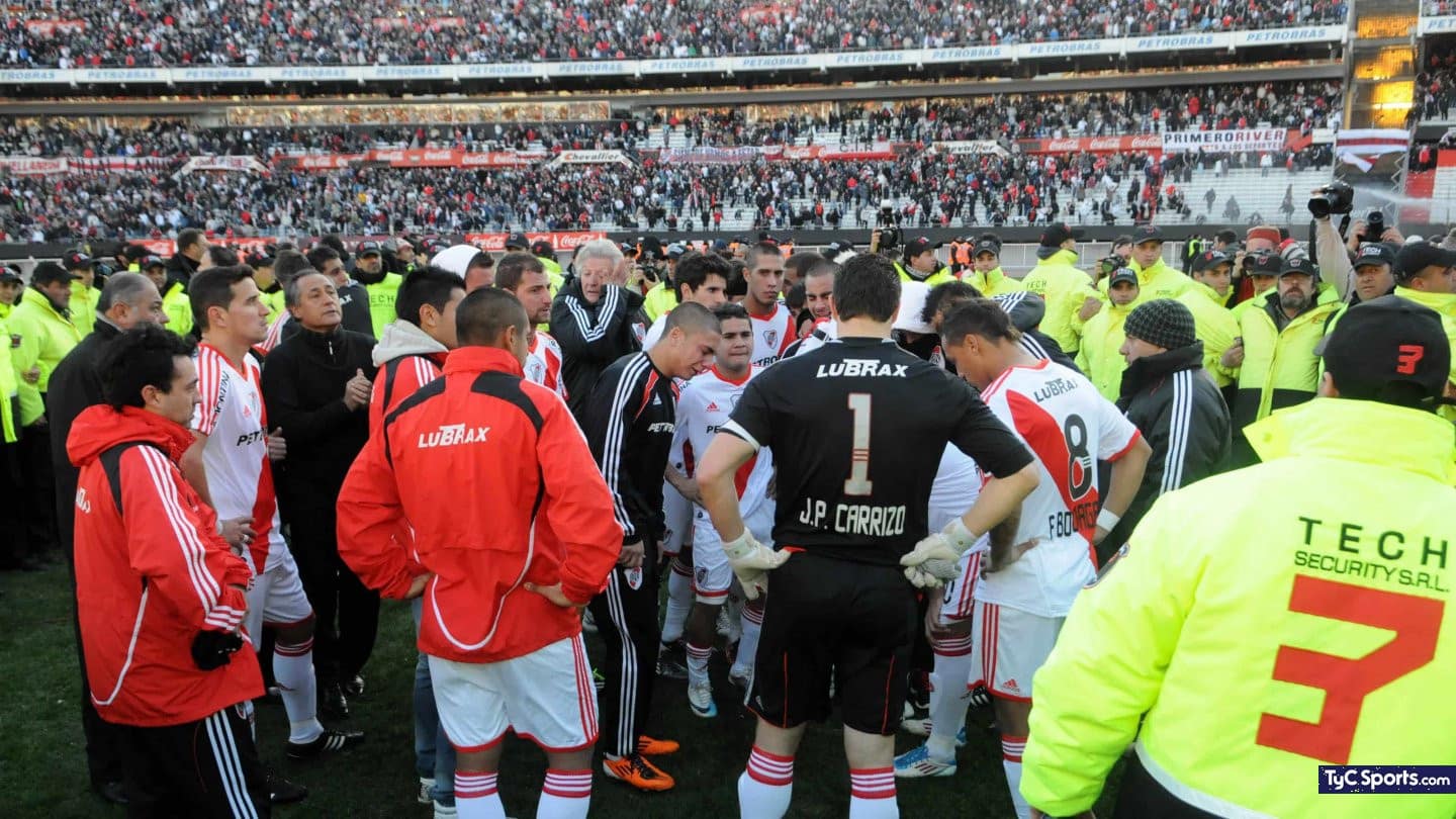 Se cumplen 10 años del descenso de River