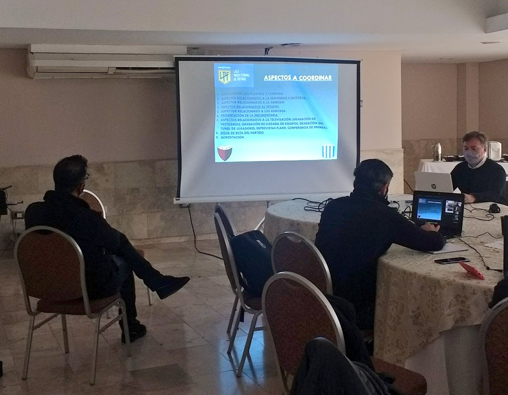 LPF: Reunión técnica entre representantes de Colón y Racing