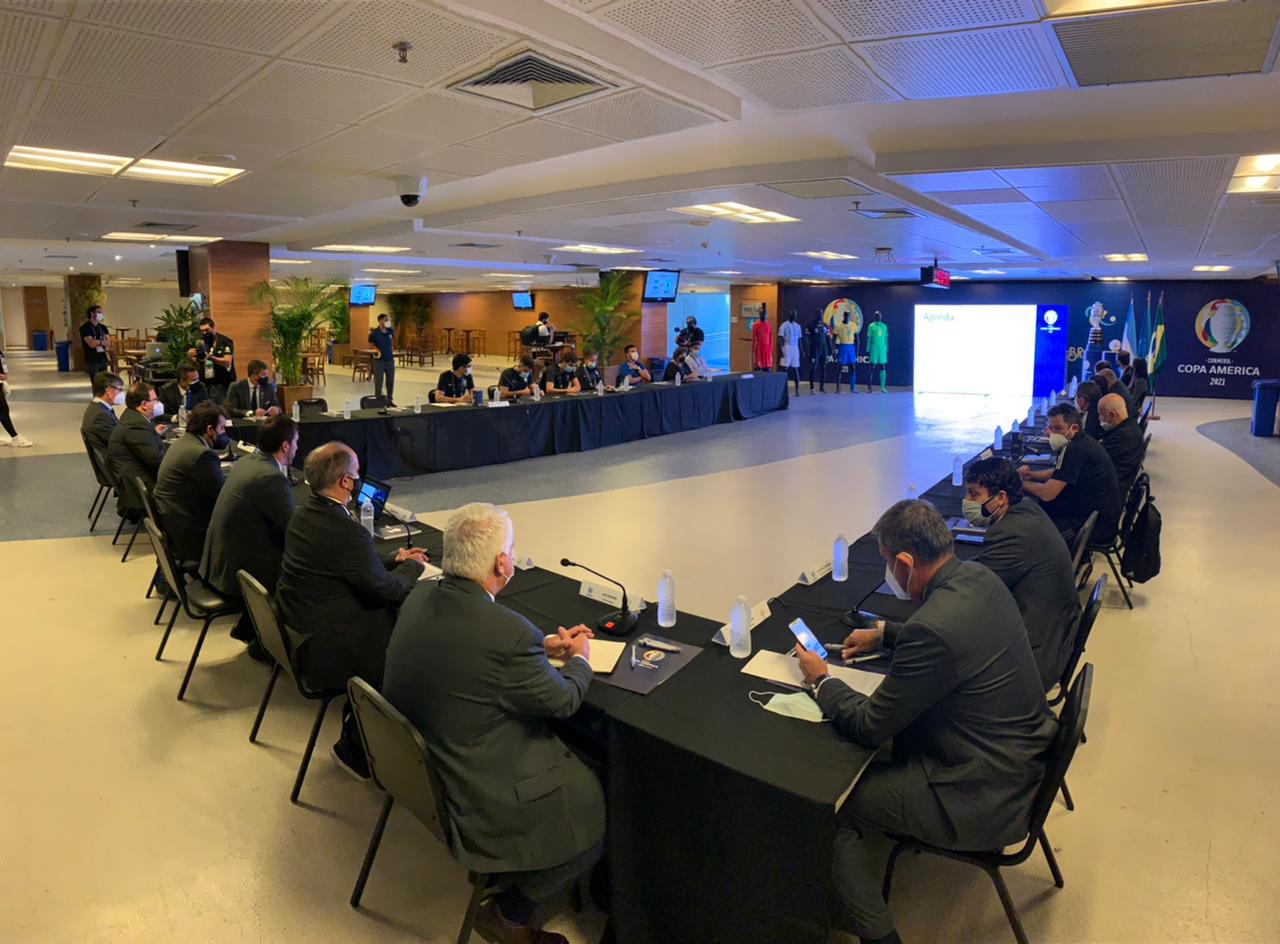 A horas de la final, se llevó adelante la reunión técnica de Conmebol