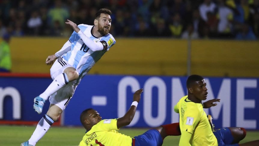 Argentina enfrenta a Ecuador por un lugar en la semifinal de la Copa América