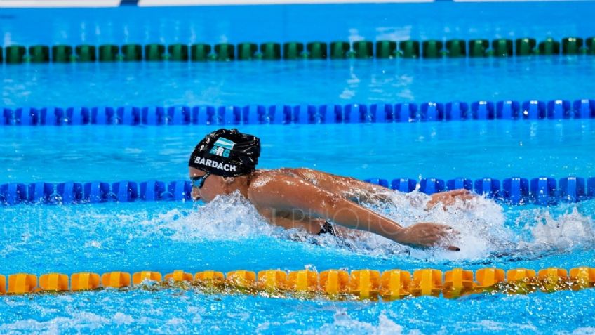 JJOO: Virginia Bardach se quedó afuera de la final de natación