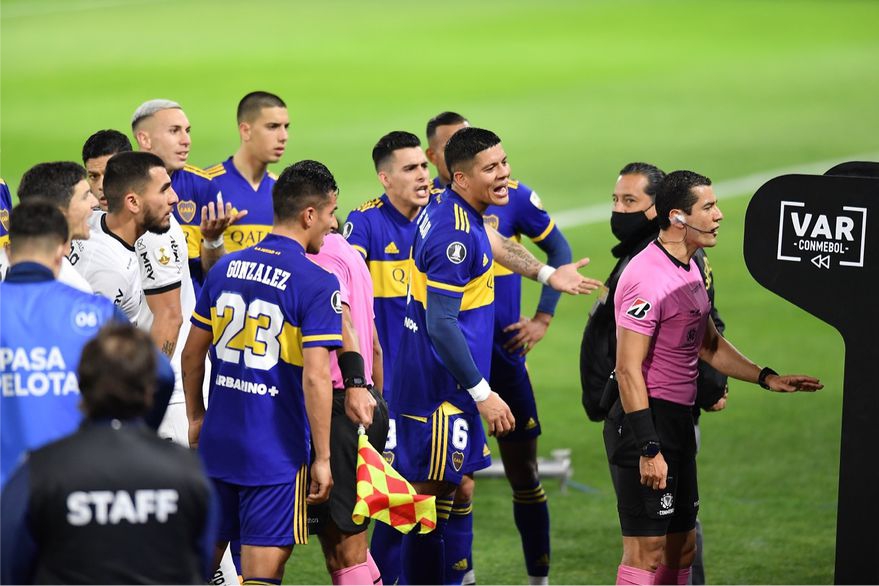 Durísimo comunicado de Boca contra el VAR y la Conmebol tras la eliminación de la Copa Libertadores