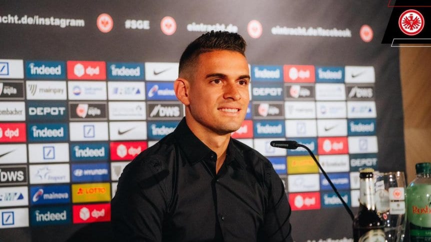 Rafael Borré fue presentado en Alemania: se acordó de River y Gallardo