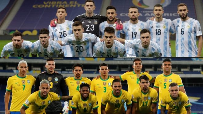 Está el árbitro de la final de la Copa América entre Argentina y Brasil