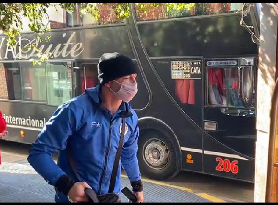 Godoy Cruz llegó a Santa Fe y espera el partido de este sábado en el Brigadier