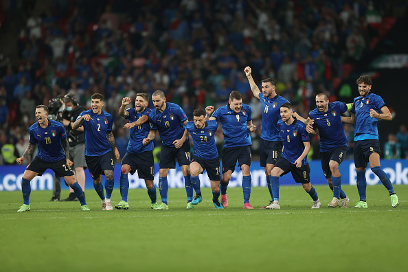 Italia se coronó en la Eurocopa a través de los penales