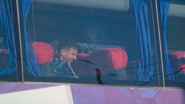 La Selección arribó al país tras conseguir la Copa América en Brasil