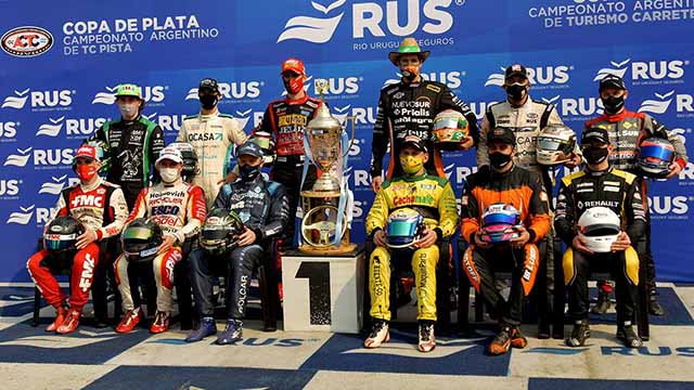 Quedaron definidos los 12 pilotos de la Copa de Oro del TC