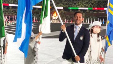 JJOO: Argentina participó en la ceremonia de cierre de Tokio 2020
