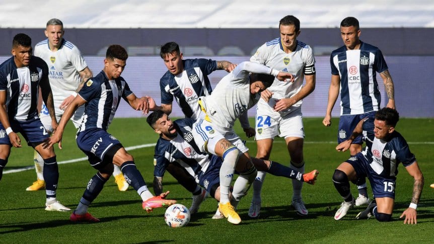 Talleres y Boca empataron sin goles en Córdoba