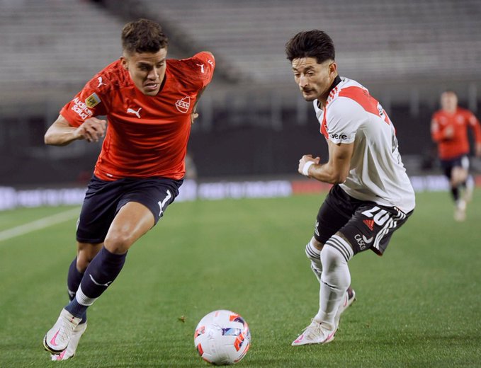 River e Independiente igualaron en el clásico de la fecha