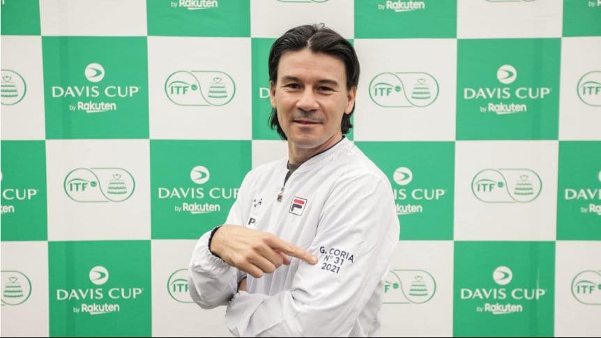 Guillermo Coria, nuevo capitán argentino de Copa Davis