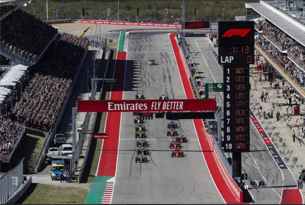 La agenda de la F1 durante el fin de semana en EEUU