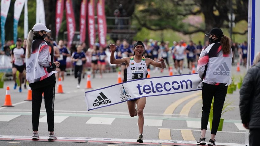 Garibay ganó el Maratón Internacional de Buenos Aires