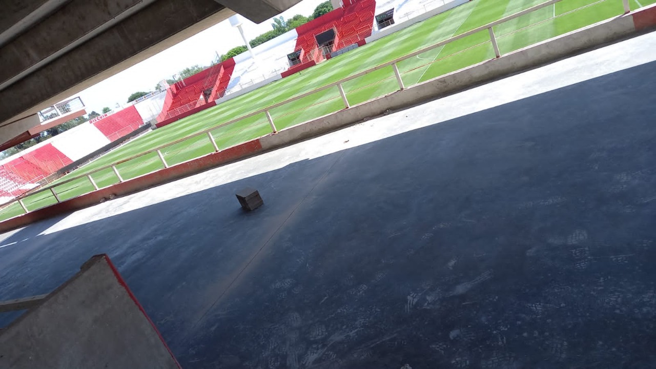 Mirá cómo sigue el plan de obras del estadio «15 de abril»