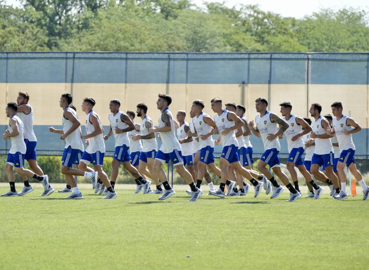 Enzo Roldán dijo presente en la pretemporada de Boca