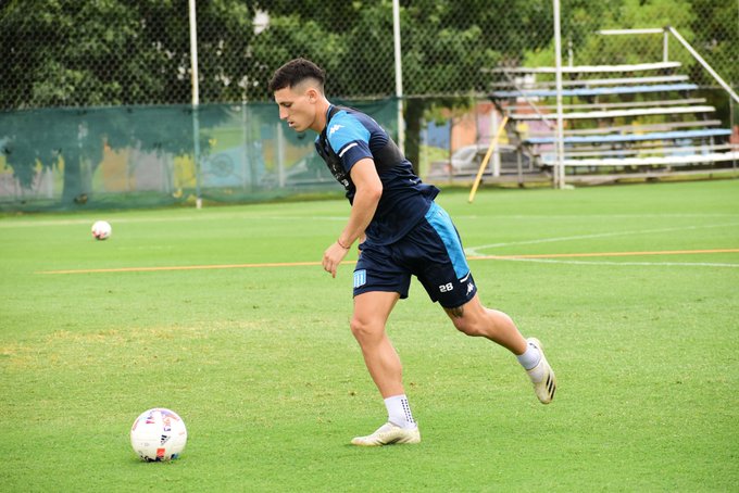 Chancalay ya entrenó con Racing