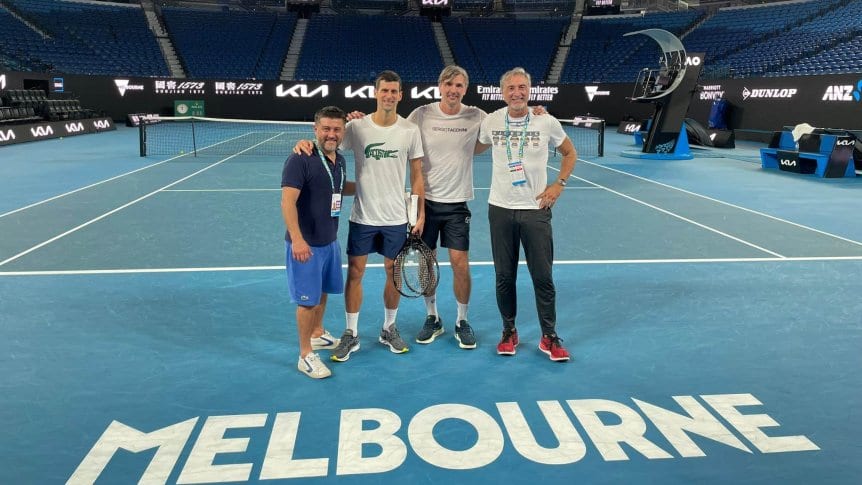 Djokovic conmovió a todos con una sentida publicación