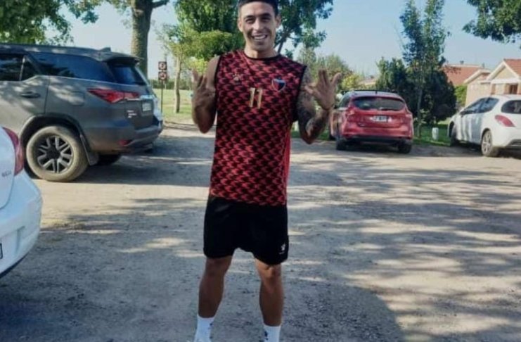 Brian Fernández volvió a entrenar en Colón