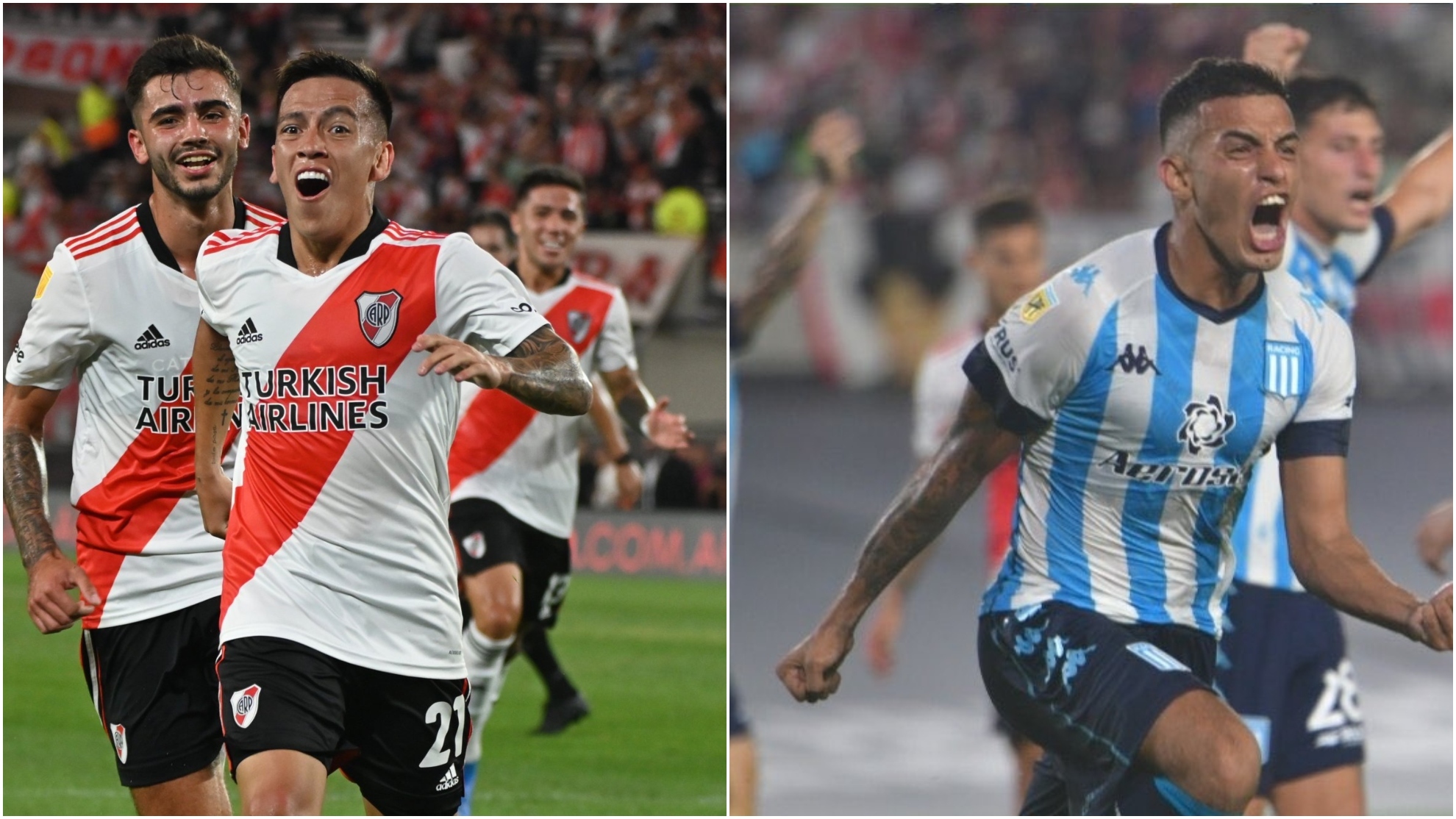 River y Racing animaron un emotivo empate en el Monumental
