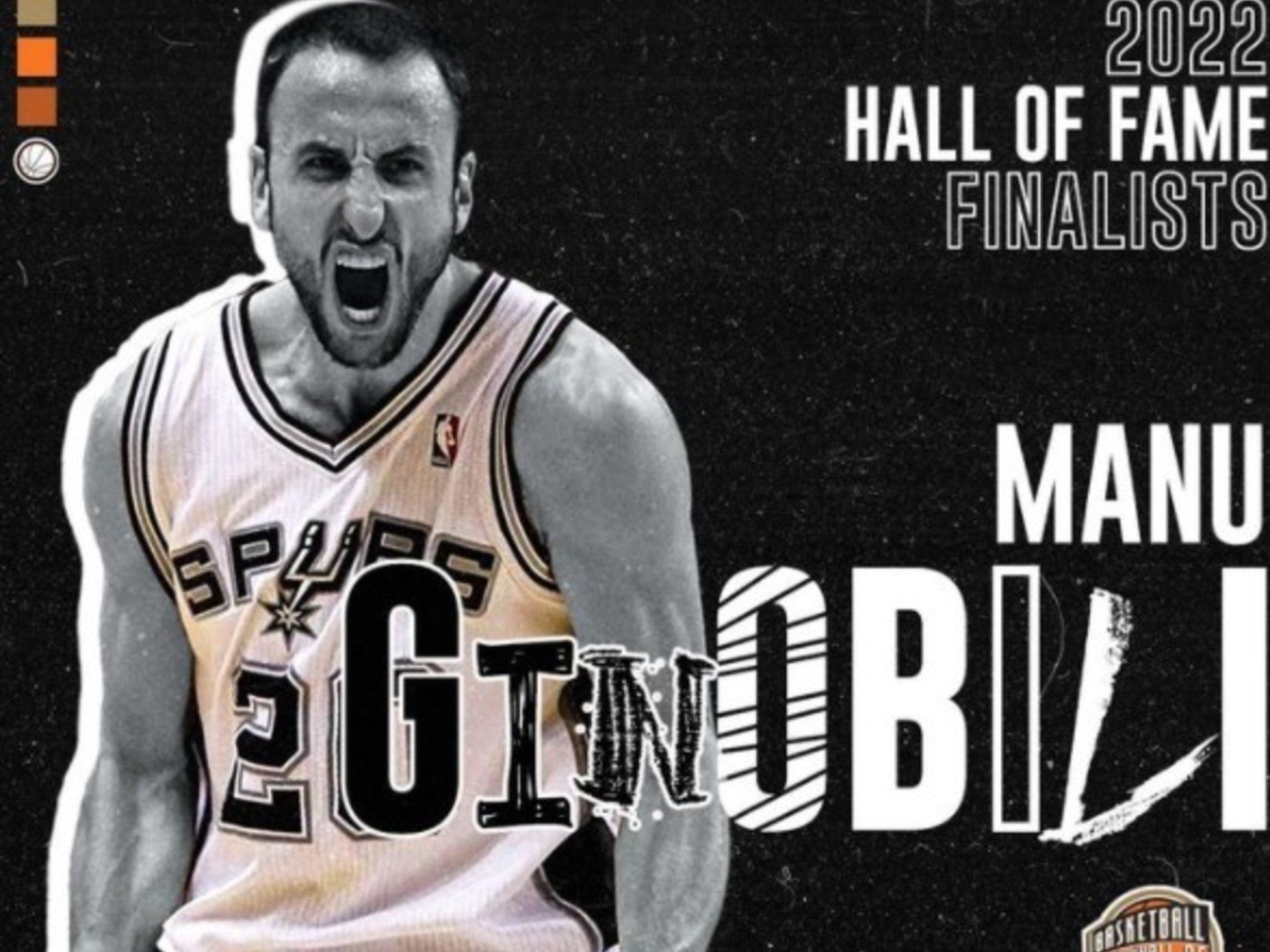 Manu fue elegido finalista para ingresar al Salón de la Fama del básquet
