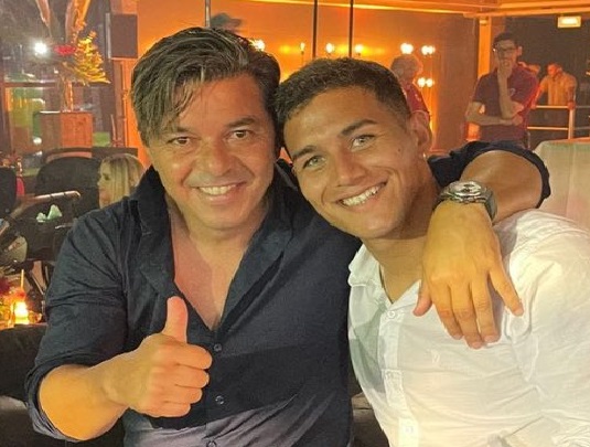 «Mis respetos a ti»: el mensaje de Vigo a Gallardo antes de irse de River