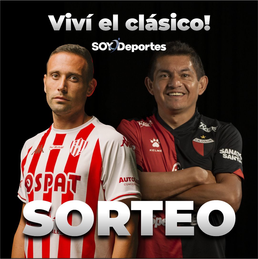 Rumbo al clásico! Con SOY Deportes te podés ganar la camiseta de Colón o Unión