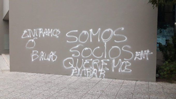 Siguen las amenazas a la dirigencia de Unión en distintos puntos de la ciudad
