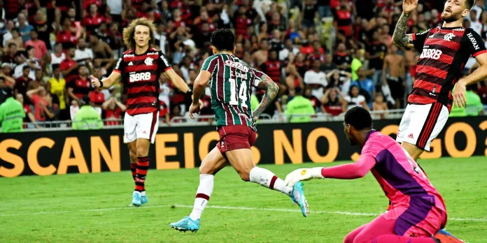 Video: Flu, rival de Unión en la Copa, le ganó la final de ida a Flamengo