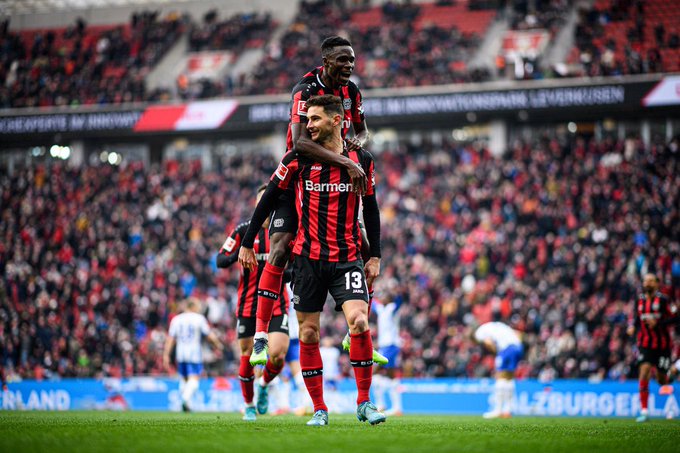 Video: el golazo del Pipa Alario en la victoria de Leverkusen