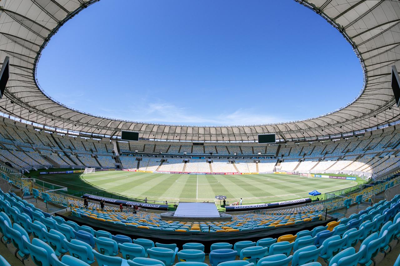 Así luce el Maracaná horas antes del partido entre Unión y Fluminense