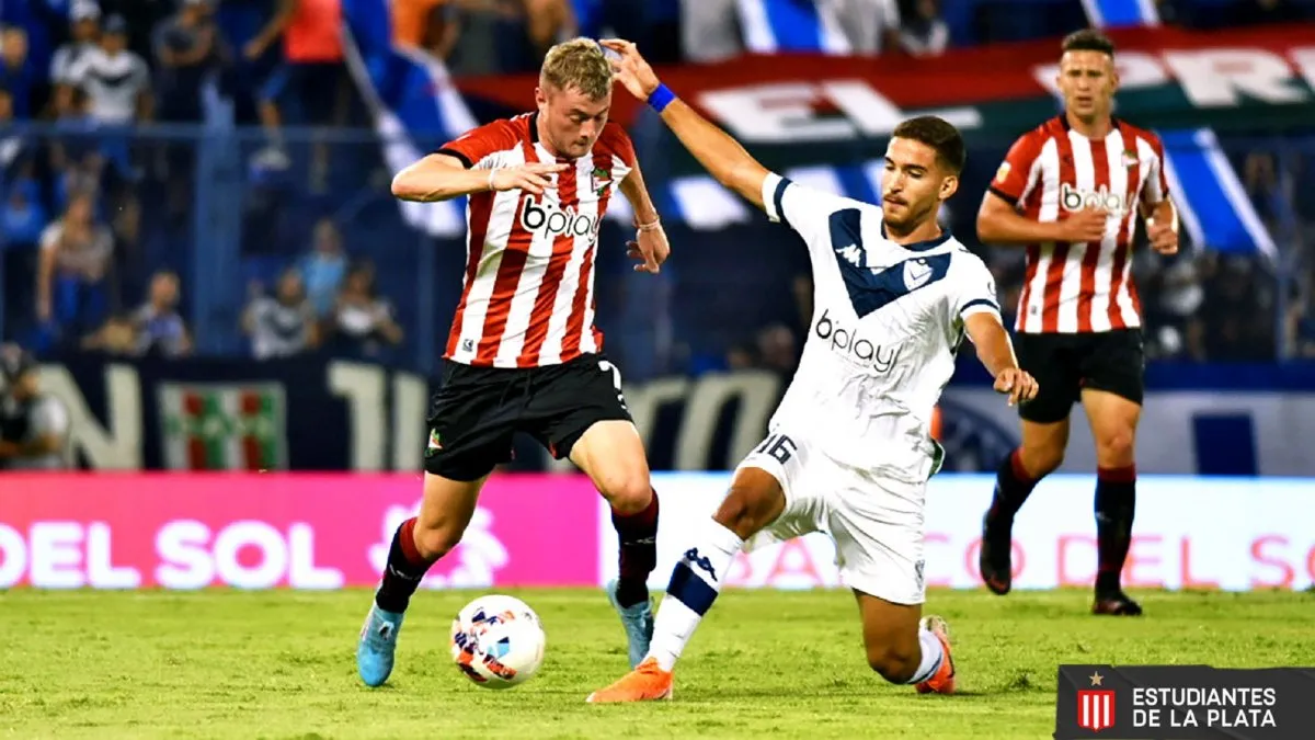 Estudiantes ante Vélez en el debut en la Libertadores: hora, TV y formaciones