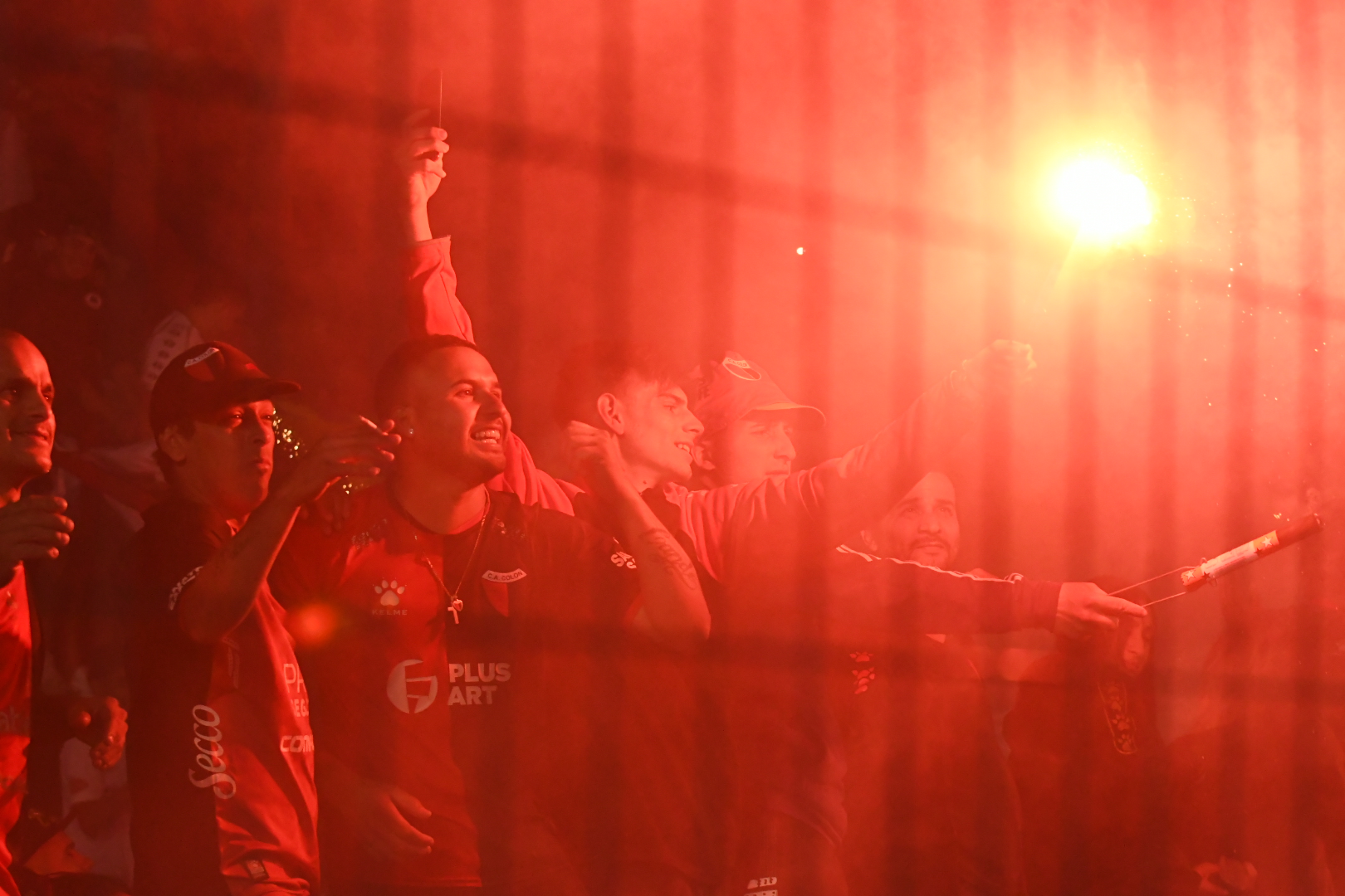 Colón destacó el comportamiento de sus hinchas dentro del estadio