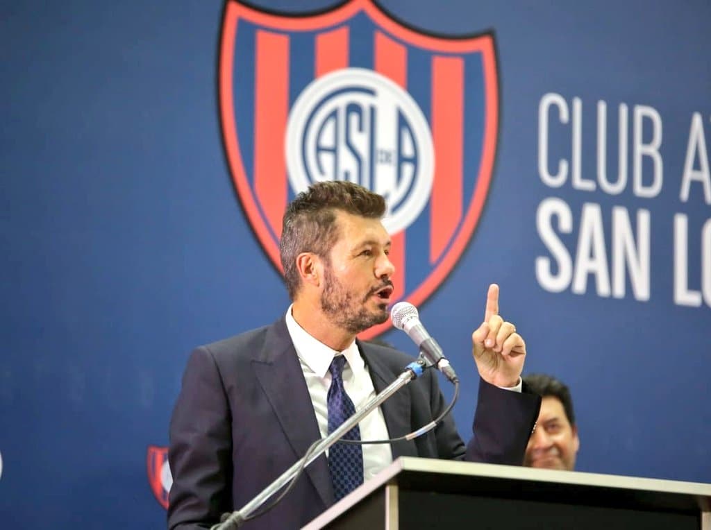 Tinelli renunció a la presidencia de San Lorenzo